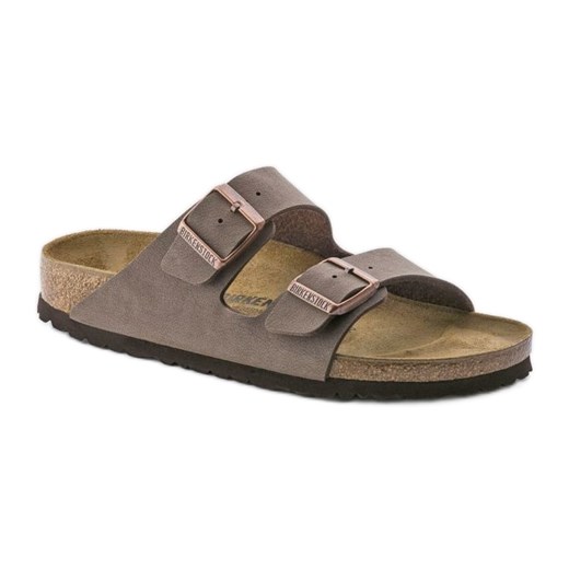 Klapki BIRKENSTOCK Arizona Bs 0151181 brązowe ze sklepu ButyModne.pl w kategorii Klapki damskie - zdjęcie 179174814