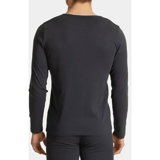 Koszulka męska z długim rękawem grafitowa BMV-049, Kolor grafitowy, Rozmiar 2XL, ATLANTIC ze sklepu Primodo w kategorii T-shirty męskie - zdjęcie 179177372