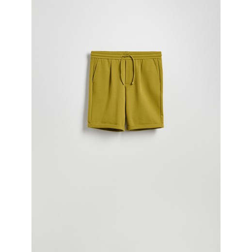 Reserved - Szorty regular fit - jasnozielony Reserved M Reserved