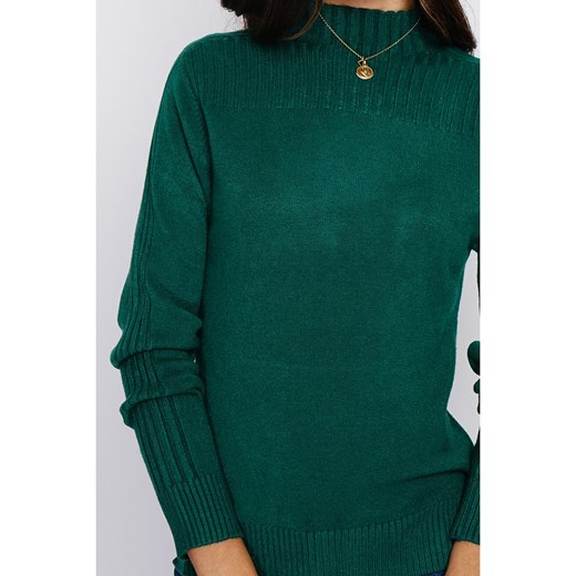ASSUILI Sweter w kolorze ciemnozielonym 38 Limango Polska okazja
