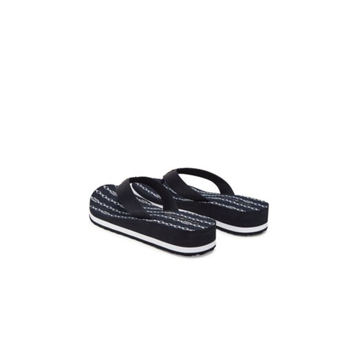 Tommy Hilfiger Japonki Im Th Chainprint Midwedge Sandal FW0FW08527 Granatowy Tommy Hilfiger 42 MODIVO