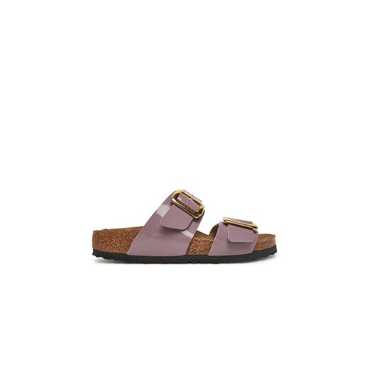 Birkenstock Klapki Sydney Cushion Buckle 1029473 Beżowy ze sklepu MODIVO w kategorii Klapki damskie - zdjęcie 179182940