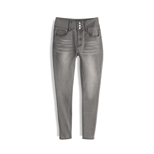 GATE Jeansy skinny z wysokim stanem 32 ze sklepu gateshop w kategorii Jeansy damskie - zdjęcie 179183452