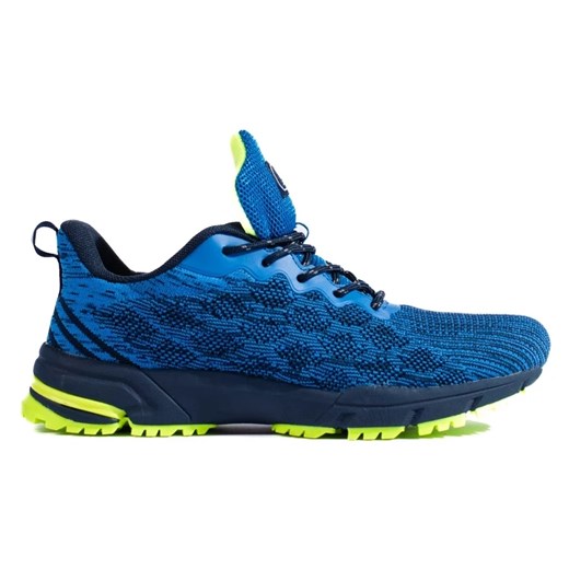 DK Wygodne Sportowe Sneakersy niebieskie ze sklepu ButyModne.pl w kategorii Buty sportowe damskie - zdjęcie 179184283