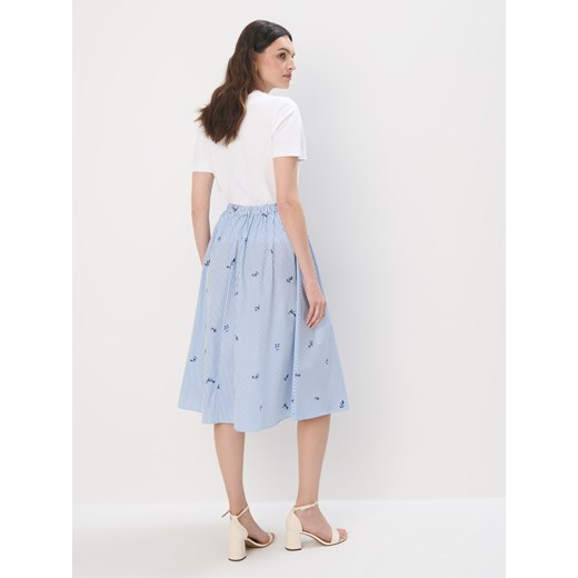 Spódnica Mohito z bawełny 