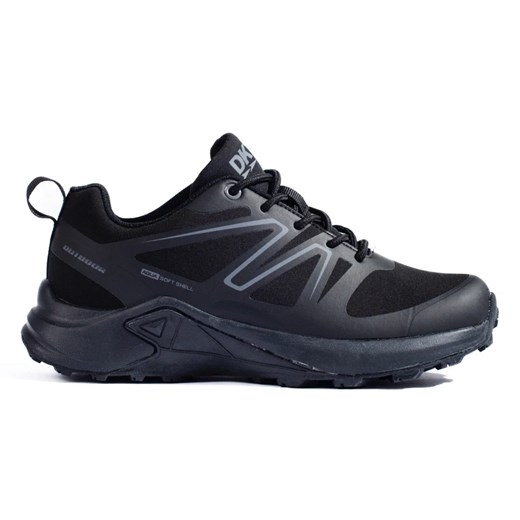 Buty trekkingowe damskie DK Softshell czarne ze sklepu ButyModne.pl w kategorii Buty trekkingowe damskie - zdjęcie 179187091