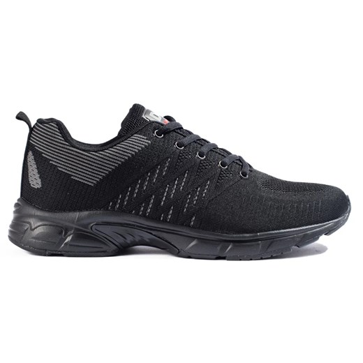 Męskie buty sportowe DK czarne ze sklepu ButyModne.pl w kategorii Buty sportowe męskie - zdjęcie 179187153