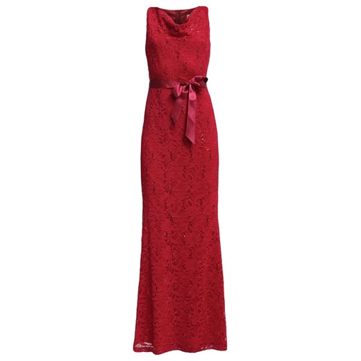 Young Couture by Barbara Schwarzer Suknia balowa red zalando czerwony abstrakcyjne wzory