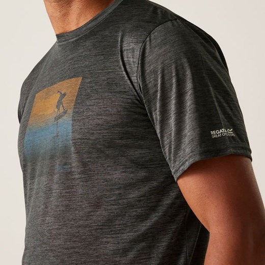 T-shirt męski Regatta z krótkimi rękawami