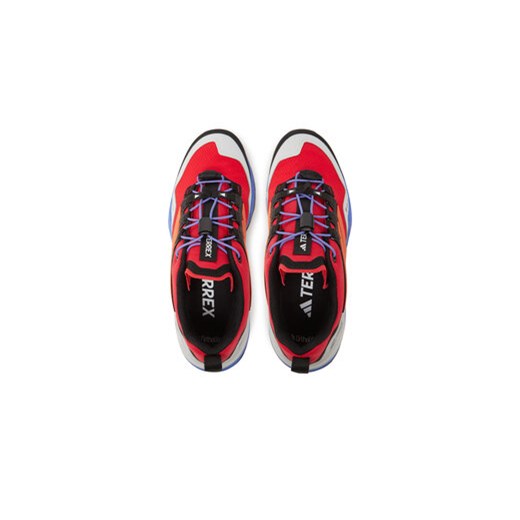 Adidas buty sportowe damskie na jesień czerwone 