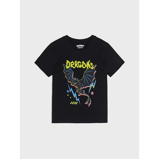 Piżama dziecięce Sinsay czarna 