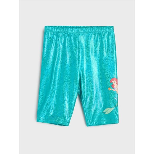 Sinsay - Krótkie legginsy Disney Princess - niebieski - id: 364DU-56X - marki Sinsay - 179198471 Sinsay - Krótkie legginsy Disney Princess - niebieski ze sklepu Sinsay w kategorii Spodenki dziewczęce - zdjęcie 179198471