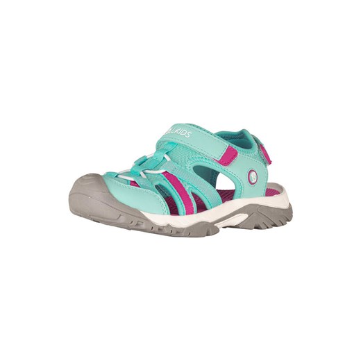 Trollkids Półsandały &quot;Stavanger Sandal XT&quot; w kolorze błękitno-różowym ze sklepu Limango Polska w kategorii Sandały dziecięce - zdjęcie 179199691