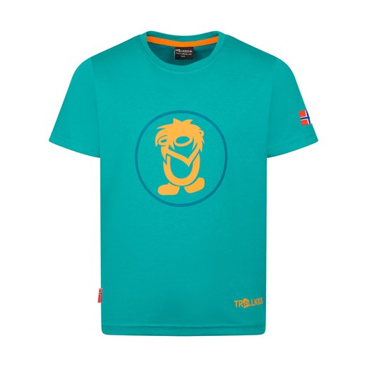 Trollkids Koszulka funkcyjna &quot;Troll T&quot; w kolorze niebieskim ze sklepu Limango Polska w kategorii T-shirty chłopięce - zdjęcie 179199931