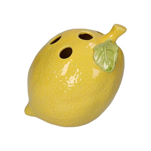 Kersten Wazon &quot;Lemon&quot; w kolorze żółtym - 15 x 13 x 16 cm ze sklepu Limango Polska w kategorii Wazony - zdjęcie 179200202