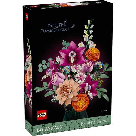 LEGO LEGO® Botanicals: Różowy bukiet - 18+ ze sklepu Limango Polska w kategorii Zabawki - zdjęcie 179200250