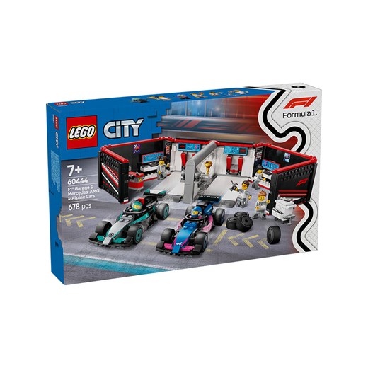 LEGO LEGO® City F1® Garage with Mercedes-AMG and Alpine racing cars - 7+ ze sklepu Limango Polska w kategorii Zabawki - zdjęcie 179200274