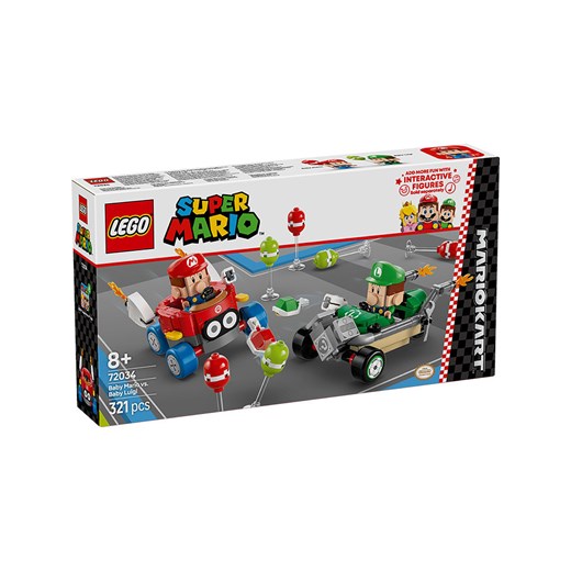 LEGO LEGO® Super Mario™: Mario Kart™ – Baby Mario vs. Baby Luigi - 8+ ze sklepu Limango Polska w kategorii Zabawki - zdjęcie 179200340