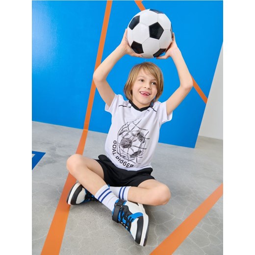 Sinsay - Koszulka Active - biały ze sklepu Sinsay w kategorii T-shirty chłopięce - zdjęcie 179203630