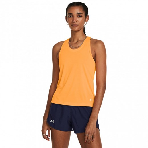 Damski top do biegania Under Armour UA Streaker Singlet - pomarańczowy Under Armour XS Sportstylestory.com