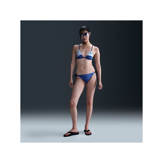 Damski dół od bikini wiązany sznurkami Nike Swim Sailboat - Wielokolorowe ze sklepu Nike poland w kategorii Stroje kąpielowe - zdjęcie 179204334