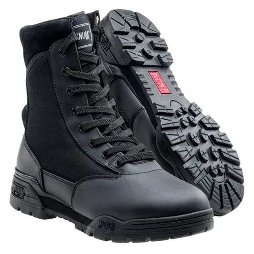 Buty Taktyczne Magnum Classic 0802035010737 czarne czarne ze sklepu ButyModne.pl w kategorii Buty zimowe męskie - zdjęcie 179205960