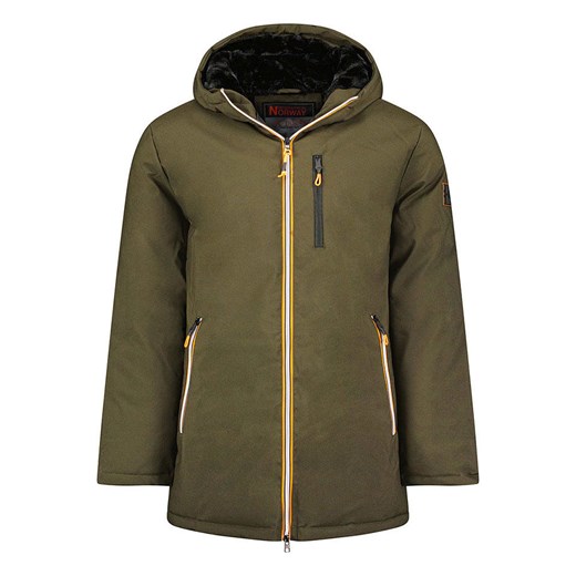 Geographical Norway Parka &quot;Cassim&quot; w kolorze khaki ze sklepu Limango Polska w kategorii Kurtki chłopięce - zdjęcie 179206502