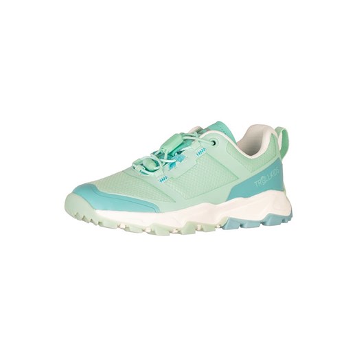 Trollkids Buty trekkingowe &quot;Sandefjord Hiker XT&quot; w kolorze błękitno-zielonym ze sklepu Limango Polska w kategorii Buty trekkingowe dziecięce - zdjęcie 179206602
