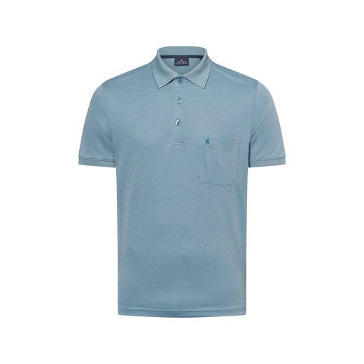 Ragman Męska koszulka polo Mężczyźni light stone jednolity ze sklepu vangraaf w kategorii T-shirty męskie - zdjęcie 179209811