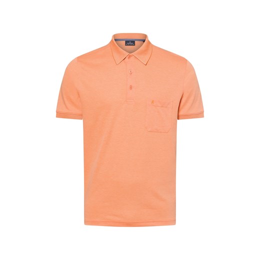 Ragman Męska koszulka polo Mężczyźni pomarańczowy jednolity ze sklepu vangraaf w kategorii T-shirty męskie - zdjęcie 179209812
