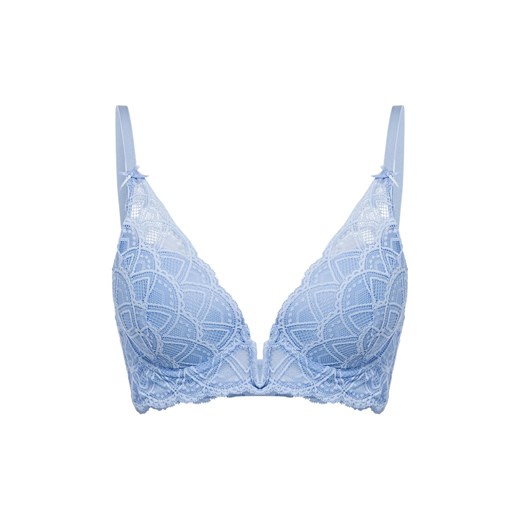 Lascana Biustonosz damski na fiszbinach - usztywniany Kobiety jasnoniebieski jednolity ze sklepu vangraaf w kategorii Biustonosze - zdjęcie 179209833