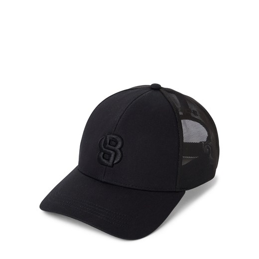 BOSS Męska czapka z daszkiem - Zed-Trucker-B-Icoon Mężczyźni czarny jednolity ze sklepu vangraaf w kategorii Czapki z daszkiem męskie - zdjęcie 179209853