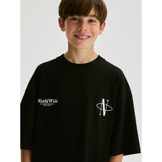 T-shirt chłopięce Reserved bawełniany 