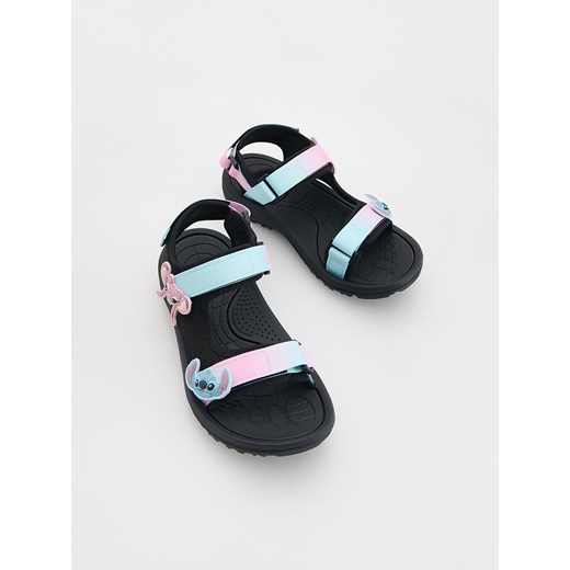 Reserved - Lekkie sandały Lilo i Stitch - czarny ze sklepu Reserved w kategorii Sandały dziecięce - zdjęcie 179211252