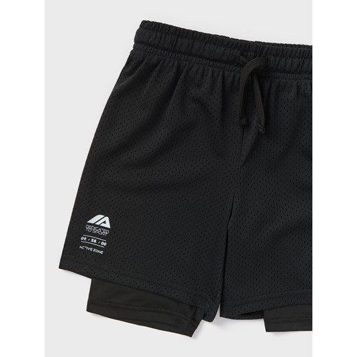 Sinsay - Szorty Active - czarny Sinsay 110 Sinsay
