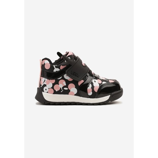 Czarne Buty Sportowe ze Skórzaną Wkładką i Zapięciem na Rzep Meperrla ze sklepu born2be.pl w kategorii Buty sportowe dziecięce - zdjęcie 179213180
