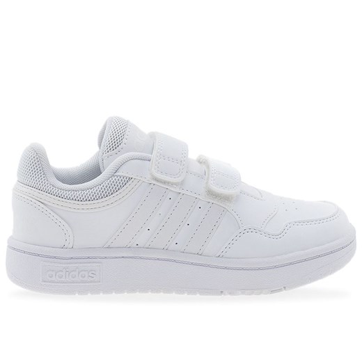 Buty dziecięce adidas Hoops GW0436 - białe ze sklepu streetstyle24.pl w kategorii Buty sportowe dziecięce - zdjęcie 179213640