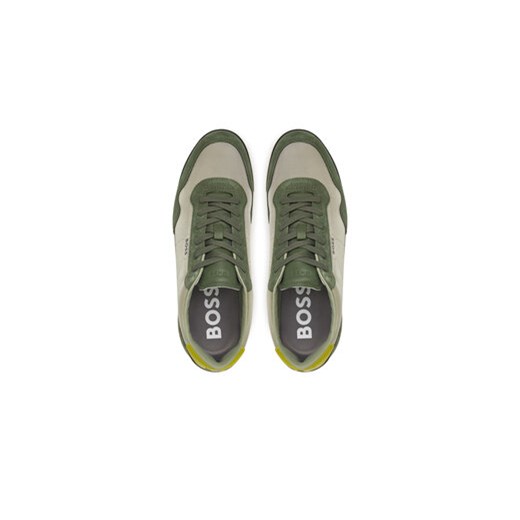 BOSS Sneakersy Titanium 50536524 Zielony 44 MODIVO