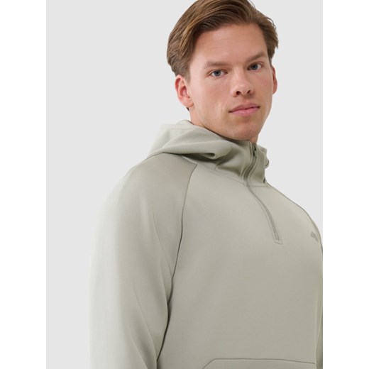 Męska bluza treningowa z kapturem 4F 4FWSS25TFSWM457 - zielona XL Sportstylestory.com