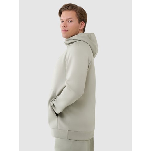 Męska bluza treningowa z kapturem 4F 4FWSS25TFSWM457 - zielona XL Sportstylestory.com