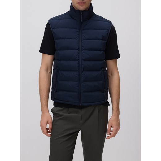 Reserved - Puchowa kamizelka - granatowy ze sklepu Reserved w kategorii Kamizelki męskie - zdjęcie 179216761