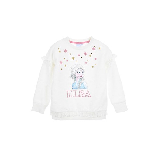 Disney Frozen Bluza &quot;Kraina Lodu&quot; w kolorze białym ze sklepu Limango Polska w kategorii Bluzy dziewczęce - zdjęcie 179216954