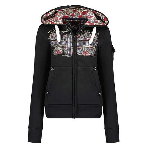 Geographical Norway Bluza &quot;Fabeaute&quot; w kolorze czarnym Geographical Norway XL wyprzedaż Limango Polska