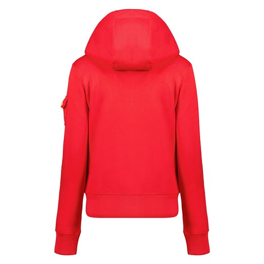 Geographical Norway Bluza &quot;Fabeaute&quot; w kolorze czerwonym Geographical Norway XL Limango Polska okazyjna cena