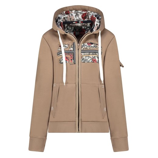 Geographical Norway Bluza &quot;Fabeaute&quot; w kolorze jasnobrązowym ze sklepu Limango Polska w kategorii Bluzy damskie - zdjęcie 179217344