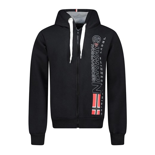 Geographical Norway Bluza &quot;Fogora&quot; w kolorze czarnym ze sklepu Limango Polska w kategorii Bluzy męskie - zdjęcie 179217443