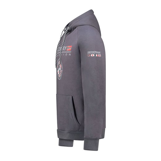 Geographical Norway Bluza &quot;Gvick&quot; w kolorze szarym Geographical Norway XXL promocja Limango Polska