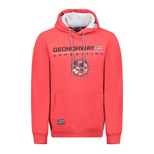 Geographical Norway Bluza &quot;Gvick&quot; w kolorze czerwonym ze sklepu Limango Polska w kategorii Bluzy męskie - zdjęcie 179217463