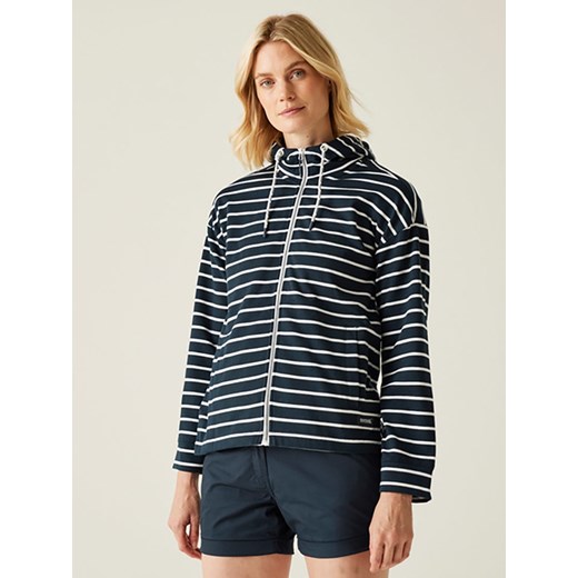 Regatta Bluza &quot;Bayletta II&quot; w kolorze granatowo-białym ze sklepu Limango Polska w kategorii Bluzy damskie - zdjęcie 179217494