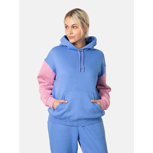 KARI TRAA Bluza &quot;Anelie&quot; w kolorze niebiesko-jasnoróżowym ze sklepu Limango Polska w kategorii Bluzy damskie - zdjęcie 179217562